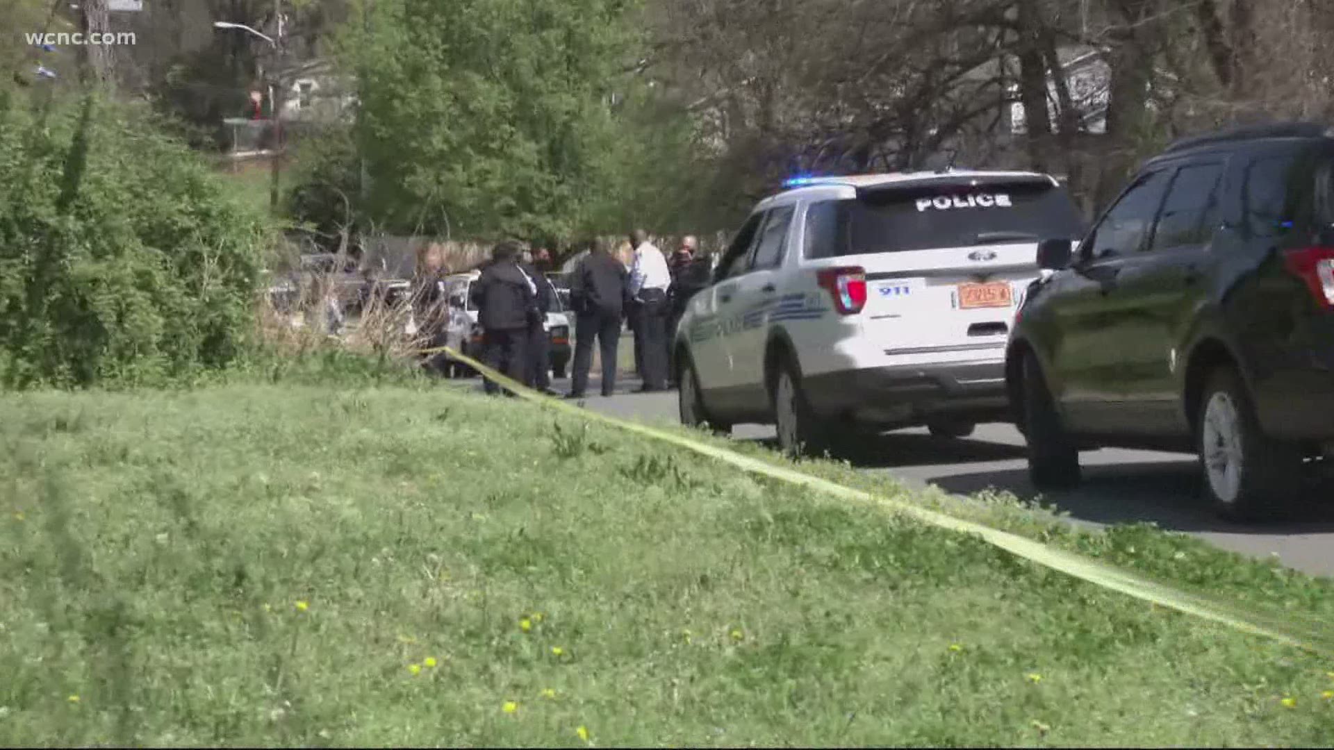 Police are investigating after a person was found dead along McArthur Avenue in north Charlotte.