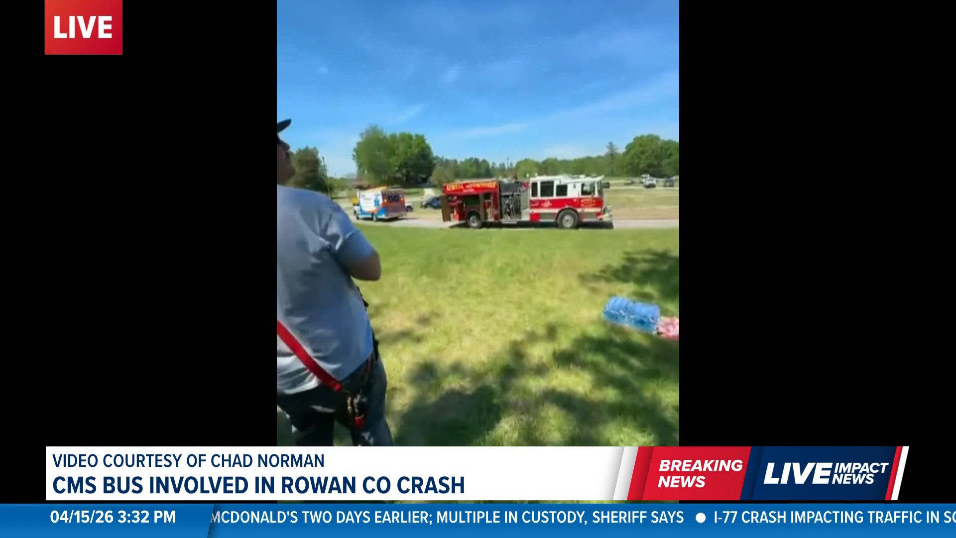 CMS bus involved in serious crash in Rowan County | wcnc.com