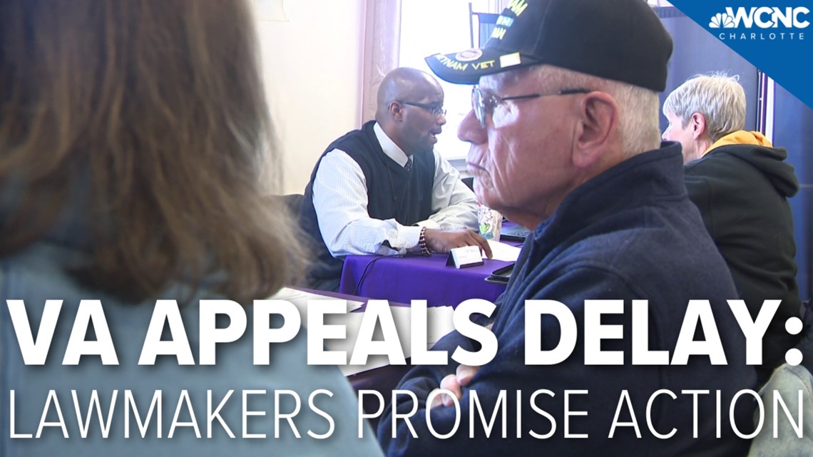 NC lawmakers pledge action amid growing VA appeals backlog