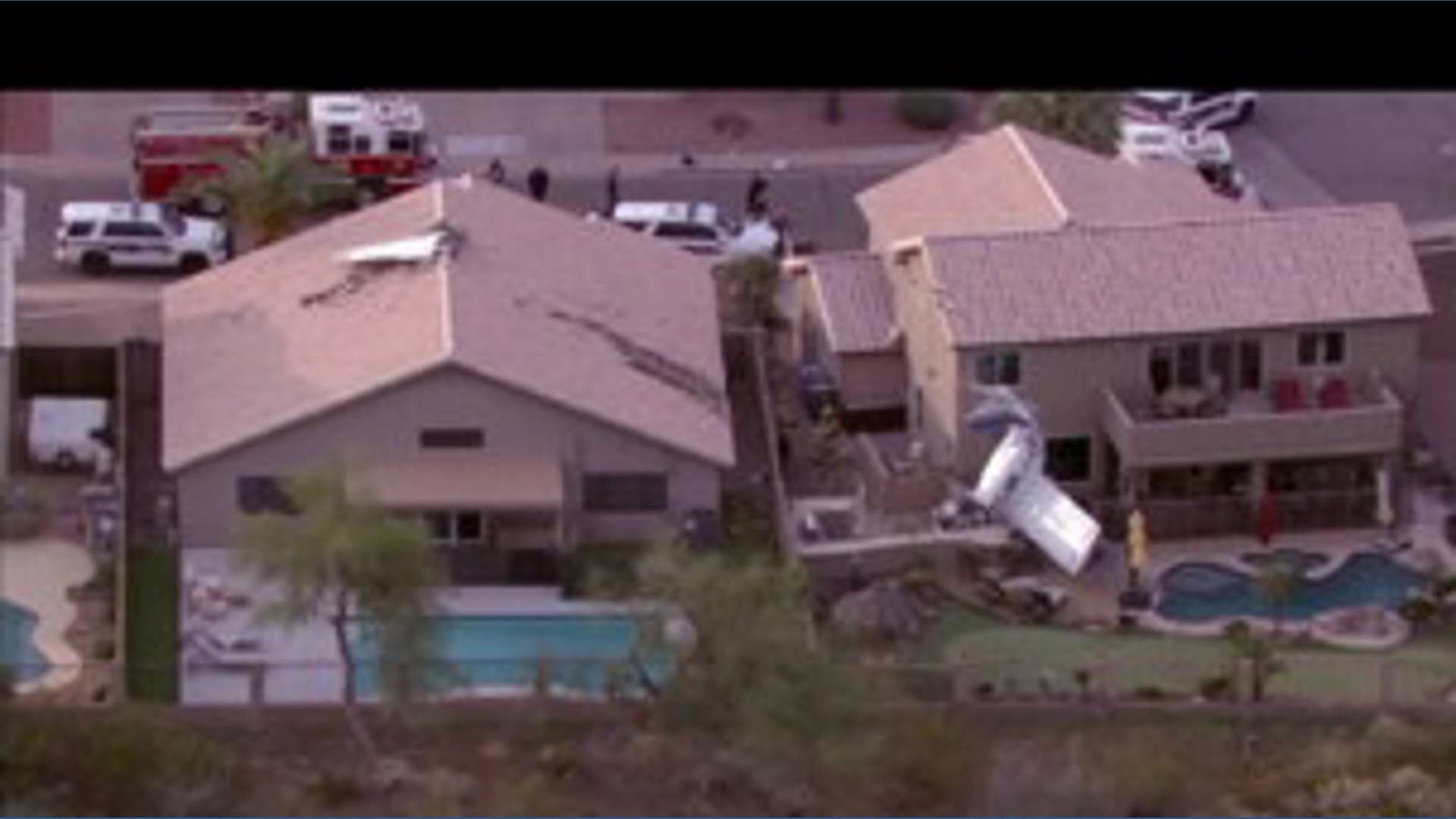 Three injured after small plane crashes into AZ home | wcnc.com