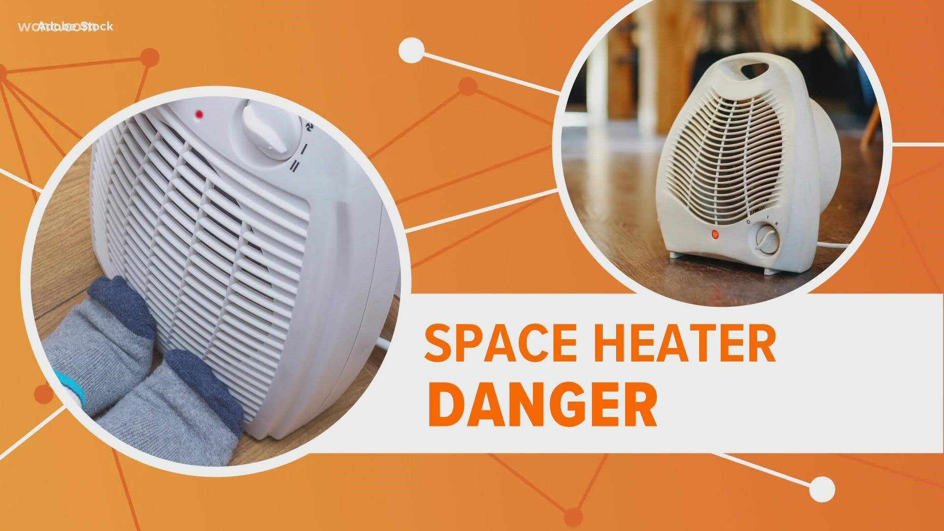 With winter weather on the way, you may be looking for some extra ways to keep warm, like a space heater. They're convenient, but they do come with some risks.