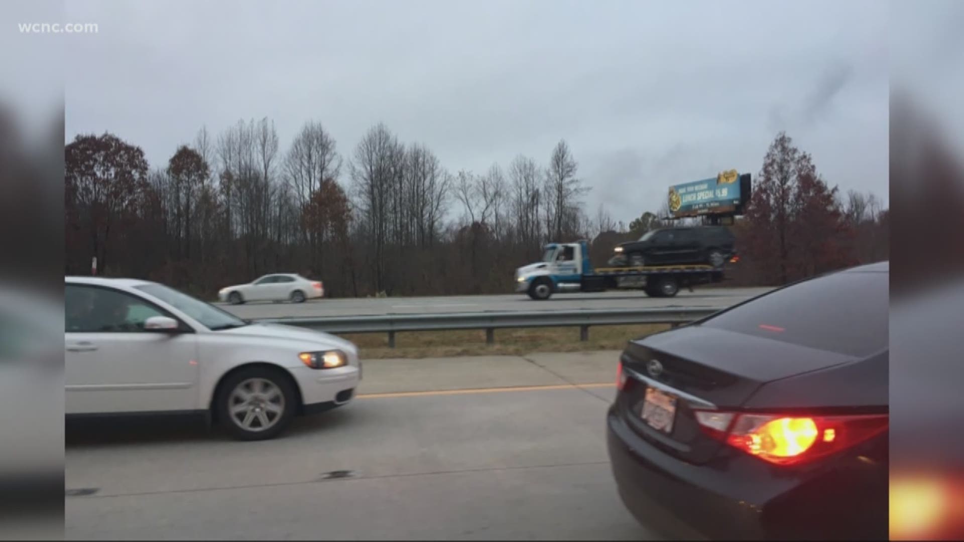 The crash shut down part of Interstate 85 for hours near mile marker 78 in southbound lanes.