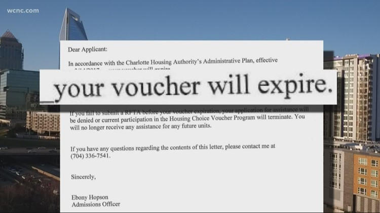 Congresswoman Alma Adams is now calling for more housing choice vouchers, especially in Charlotte, to help people find affordable places to live.