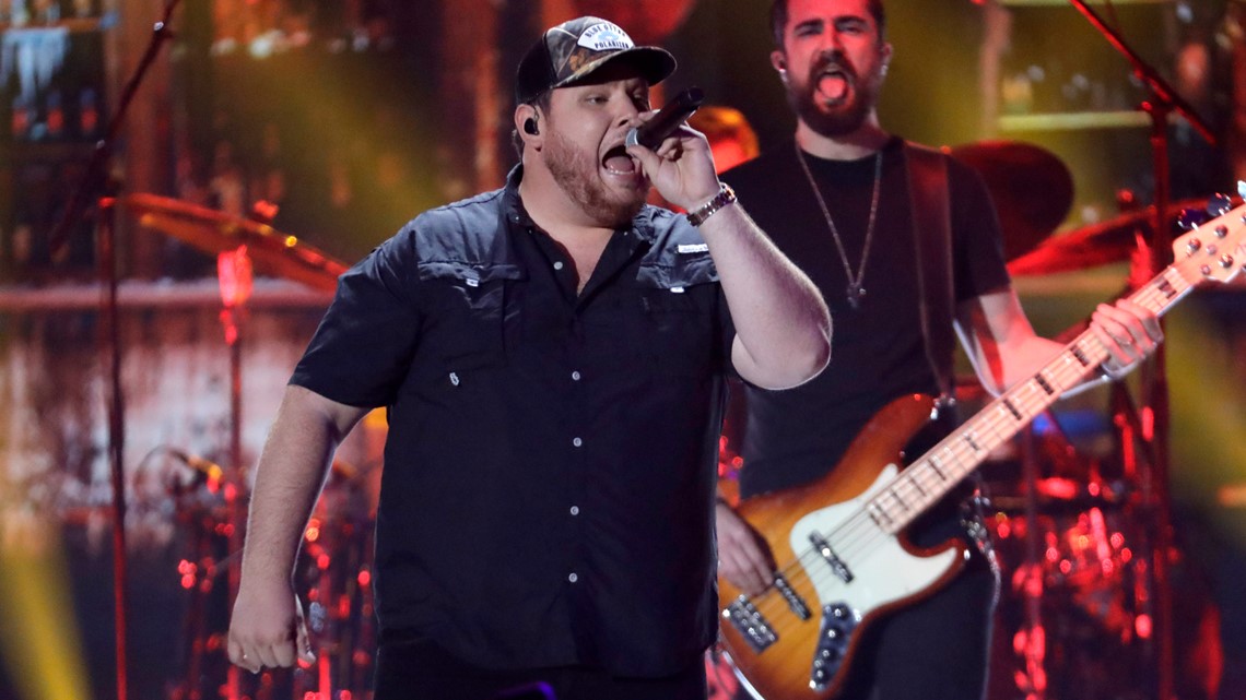 Luke Combs helps kick off the big game