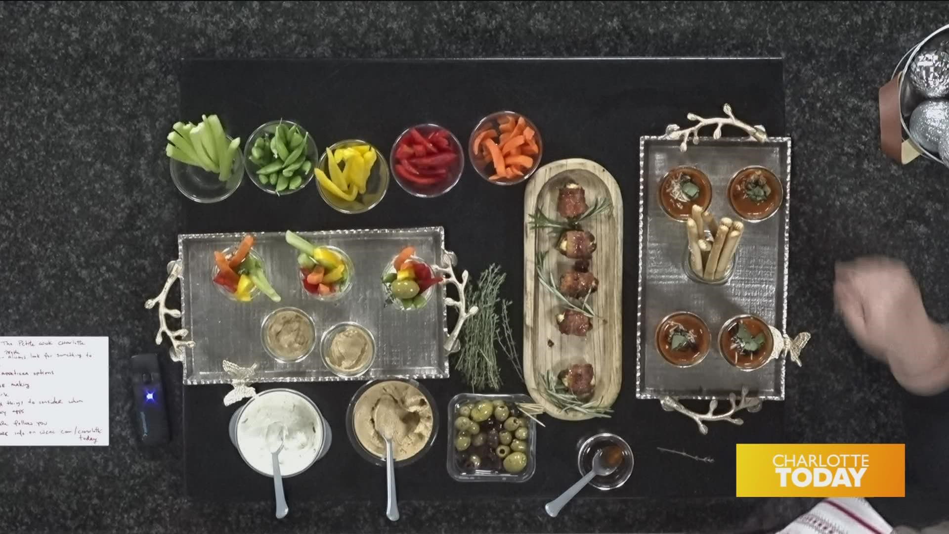 Yvette shares easy to put together appetizers to display