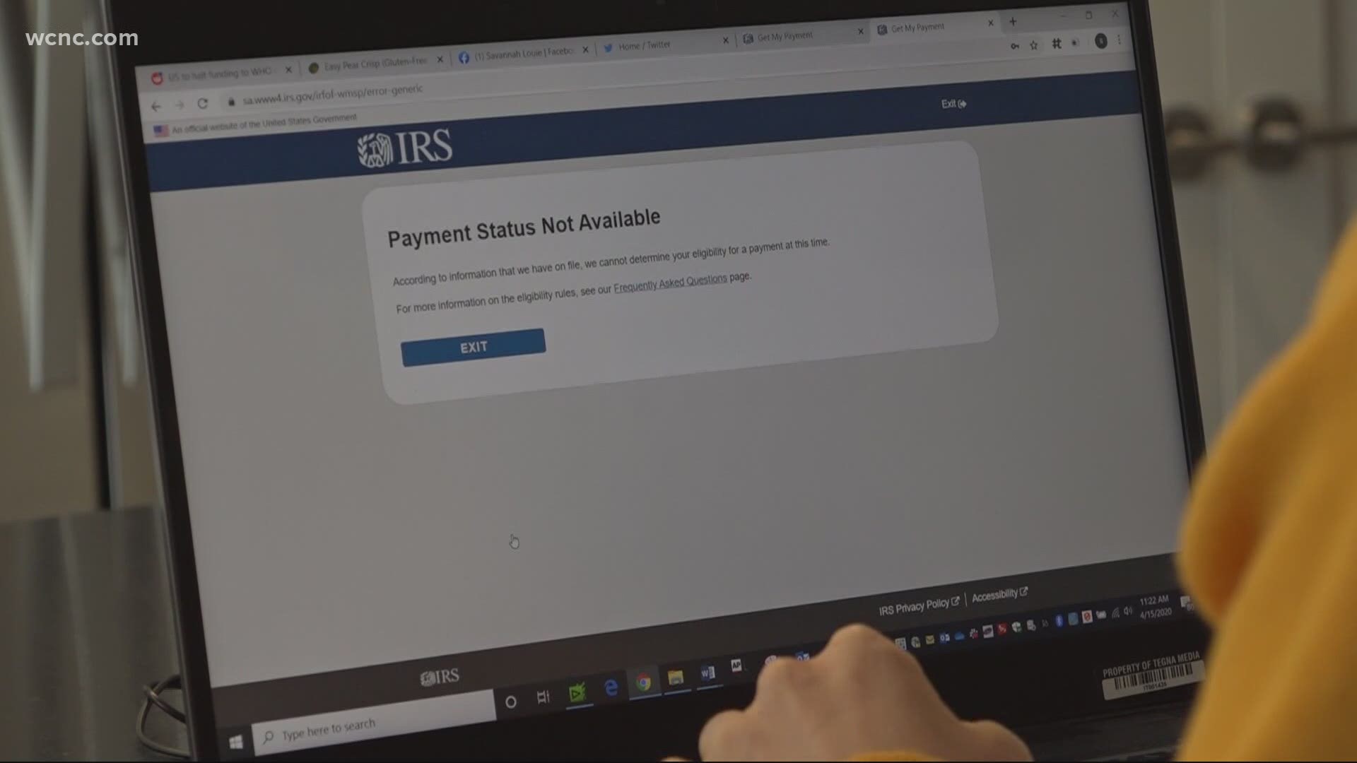 The IRS will be distributing payments through January 15.