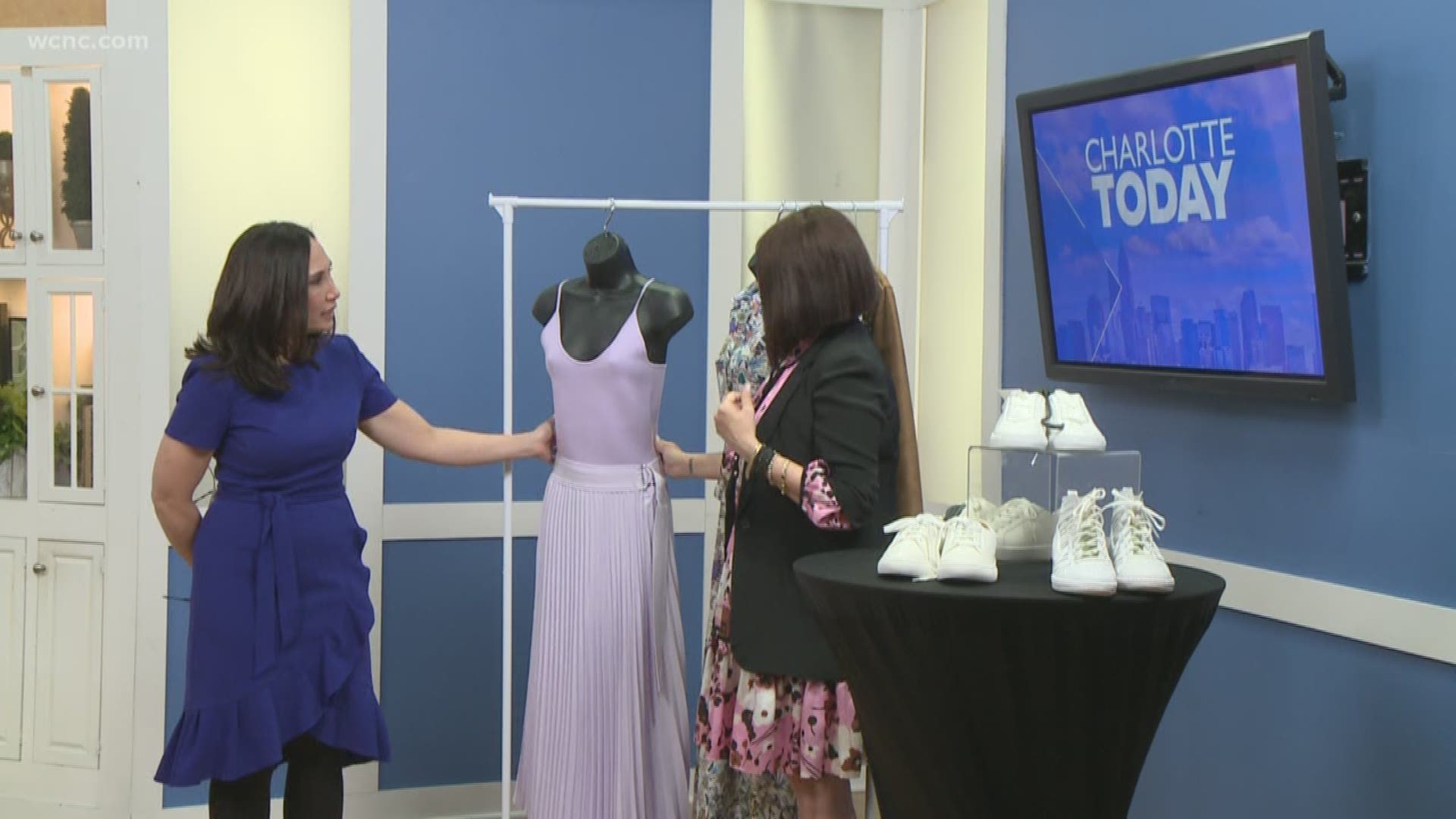 Stylist and owner of CLTCH, Linda Martinez, talks about pastels, white and floral in spring fashion.
