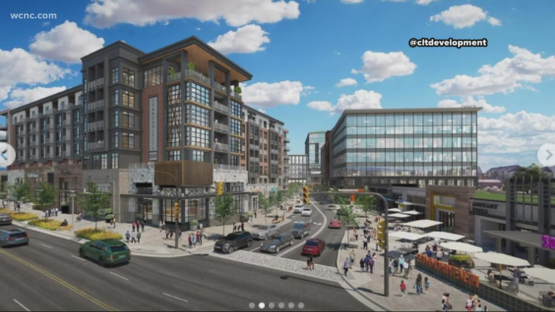We're getting our first look at big changes coming to Plaza Midwood.