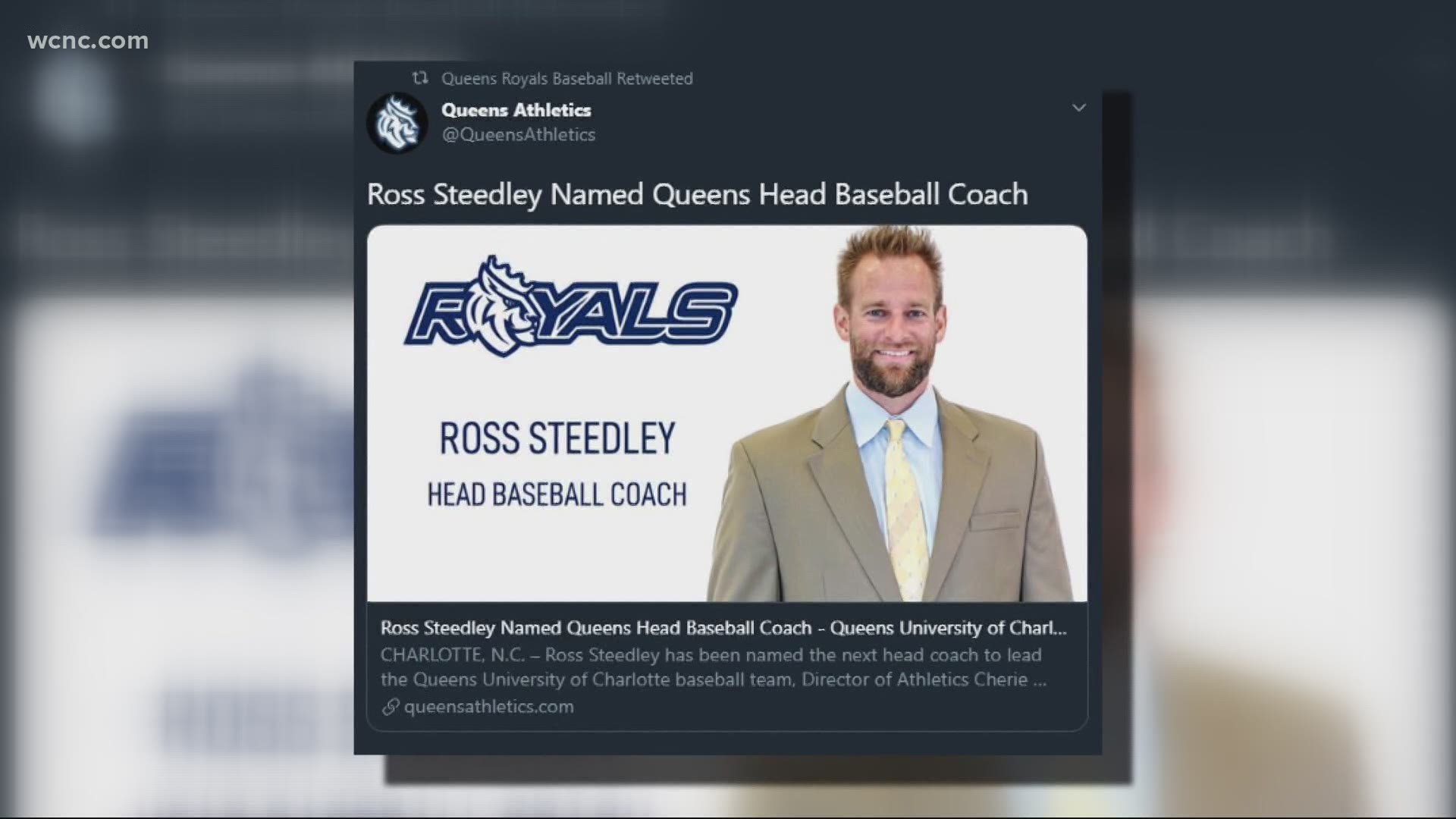 Ross Steedley Steps Down as Queens Head Baseball Coach - Queens University  of Charlotte Athletics