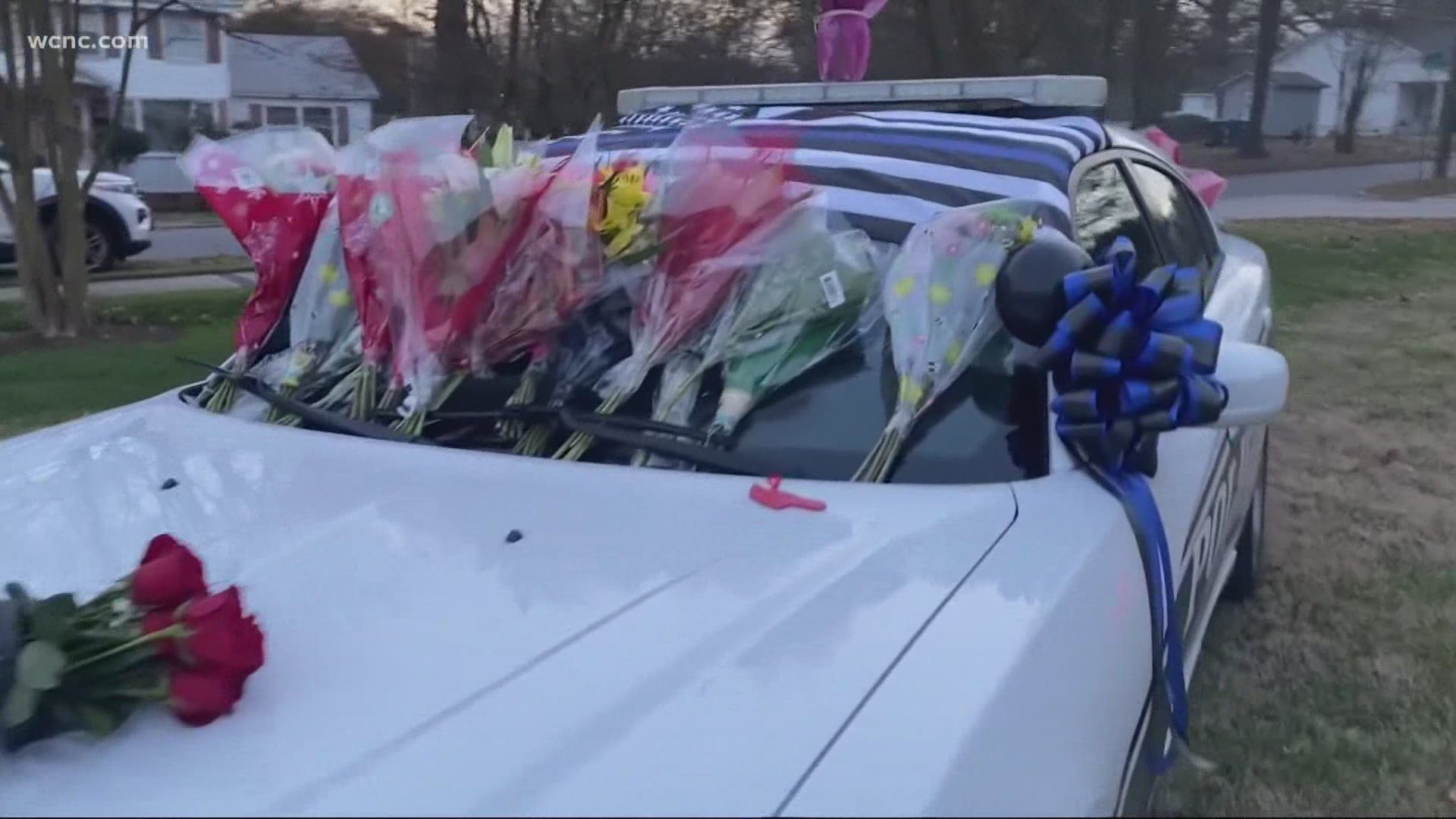 The mount holly police department is making a permanent memorial for a fallen officer Tyler Herndon.