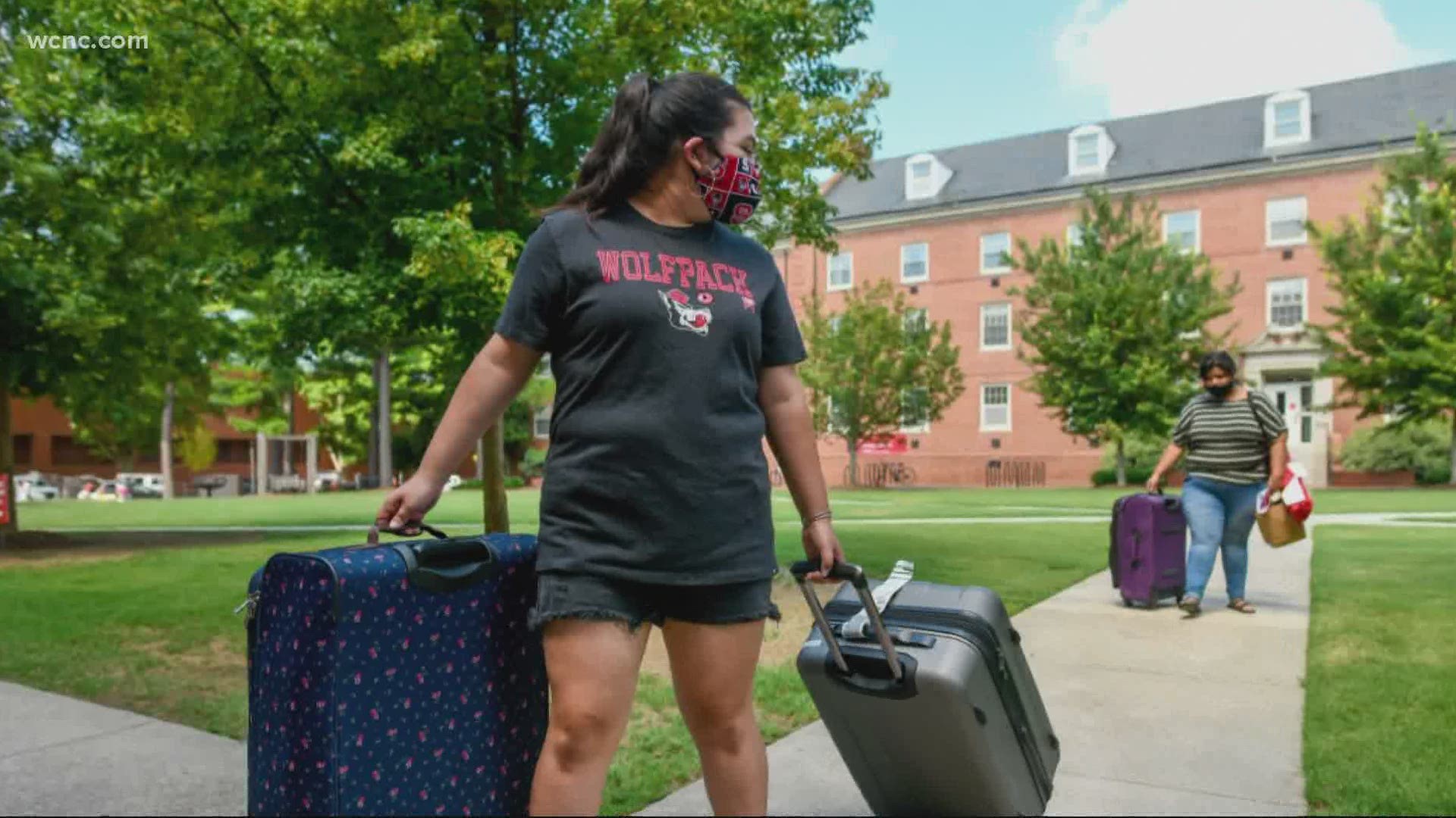 Things are looking very different this year as college students return to campus for this coming fall semester.