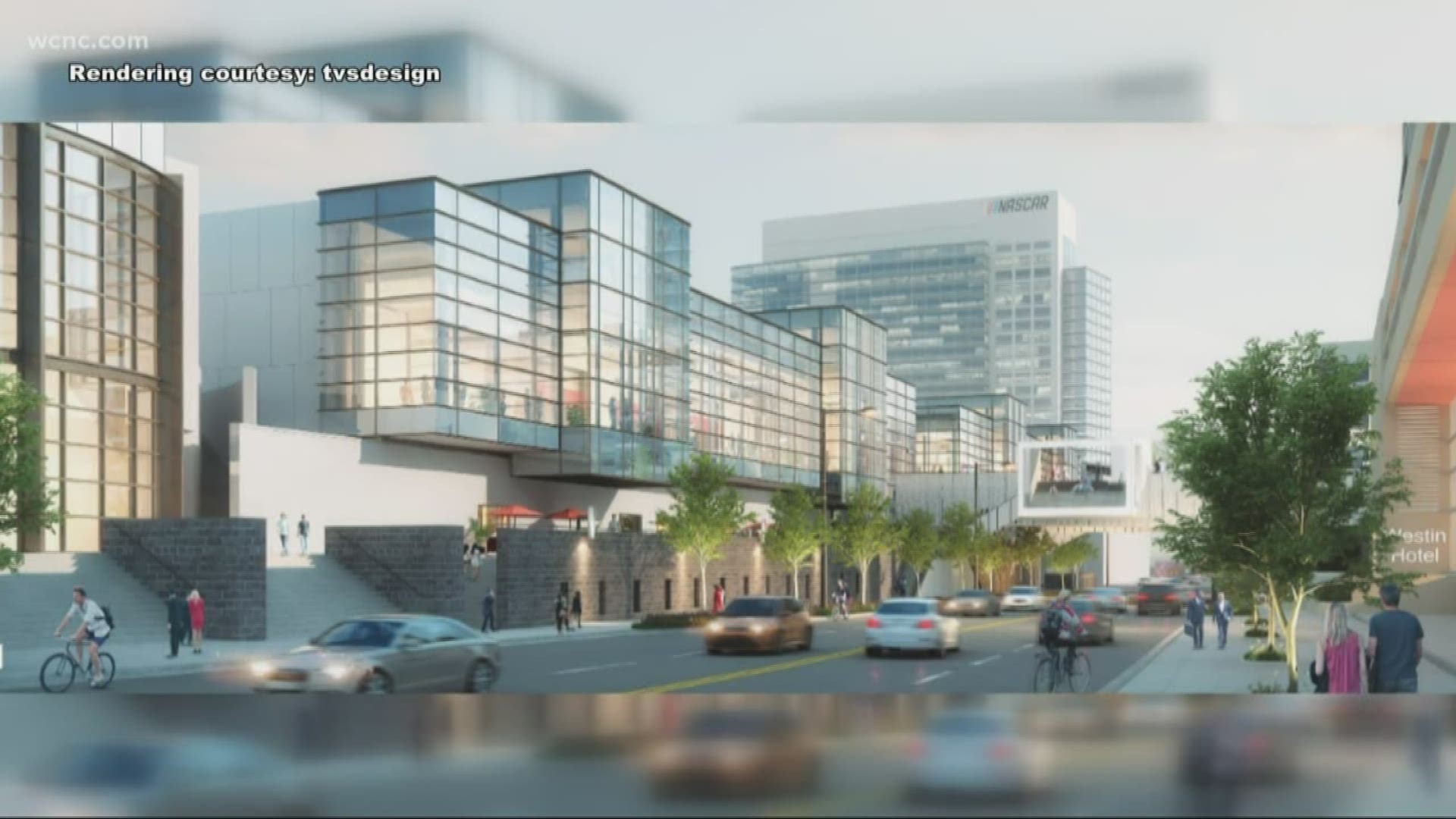 The project will add an additional 50,000 square feet of meeting space and a pedestrian bridge linking the new wing to The Westin Hotel.