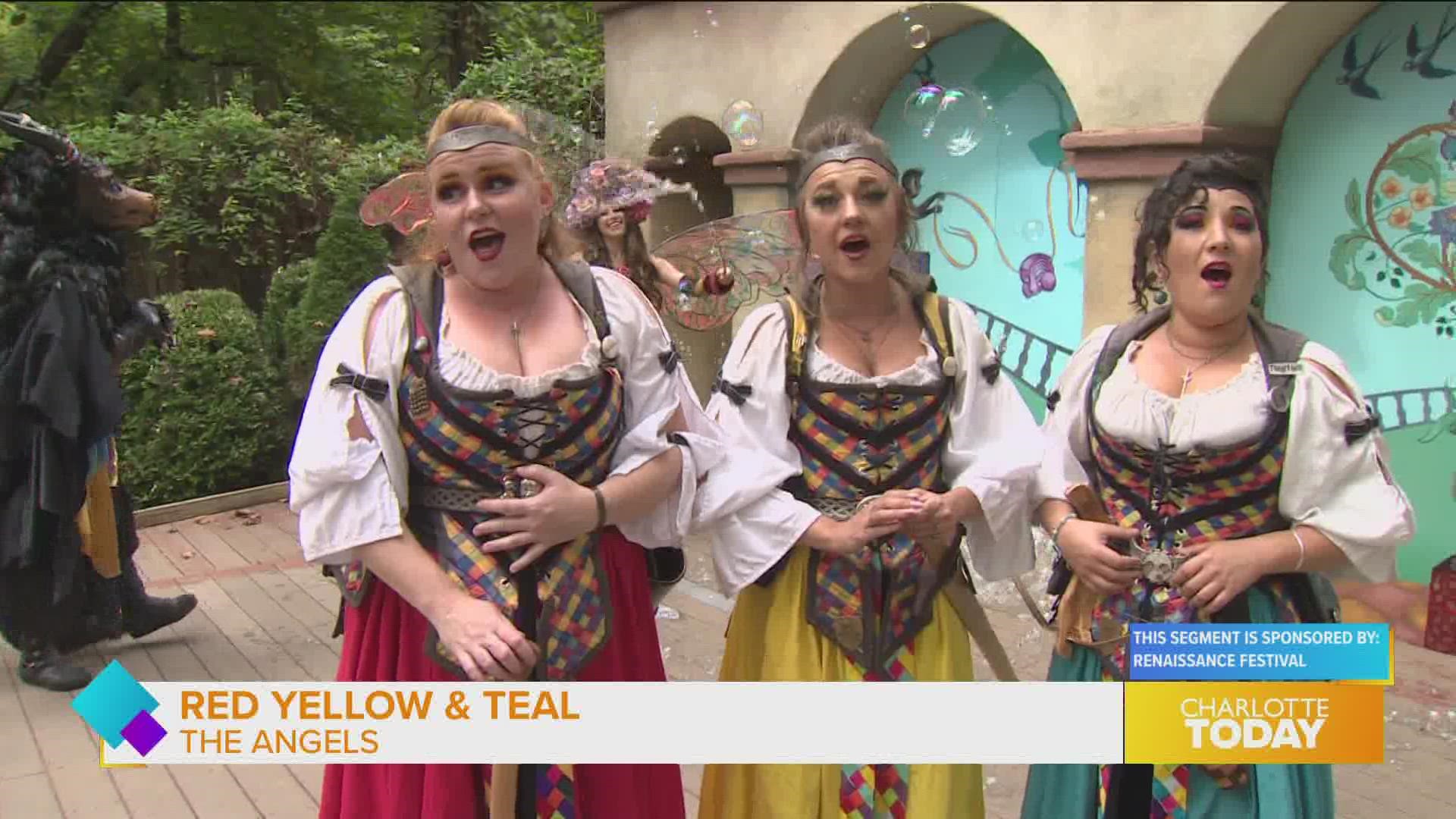 You can watch the Angels perform at the Renaissance Festival