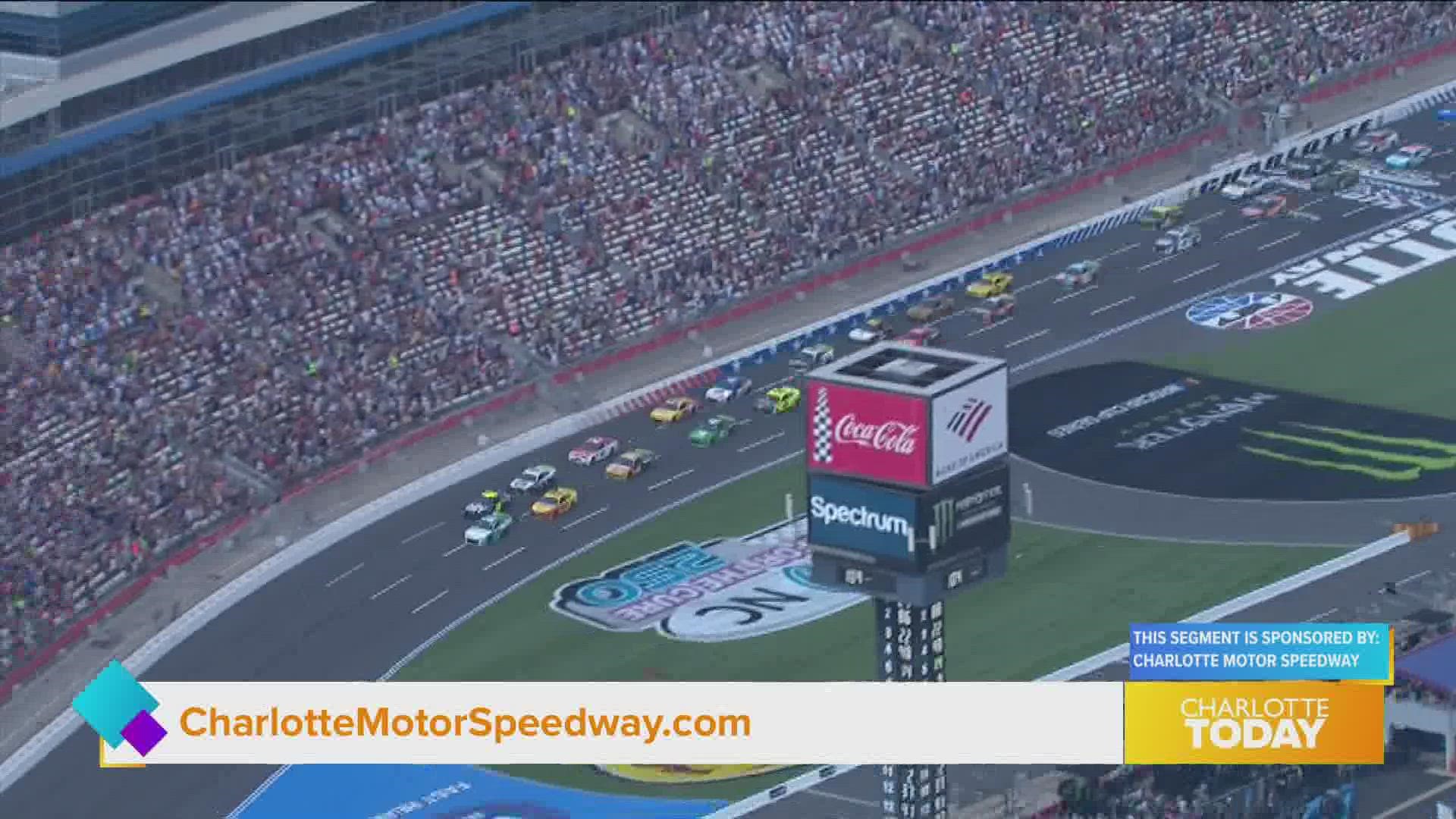 Head to the Charlotte Motor Speedway to catch the race in person or tune in to WCNC Charlotte