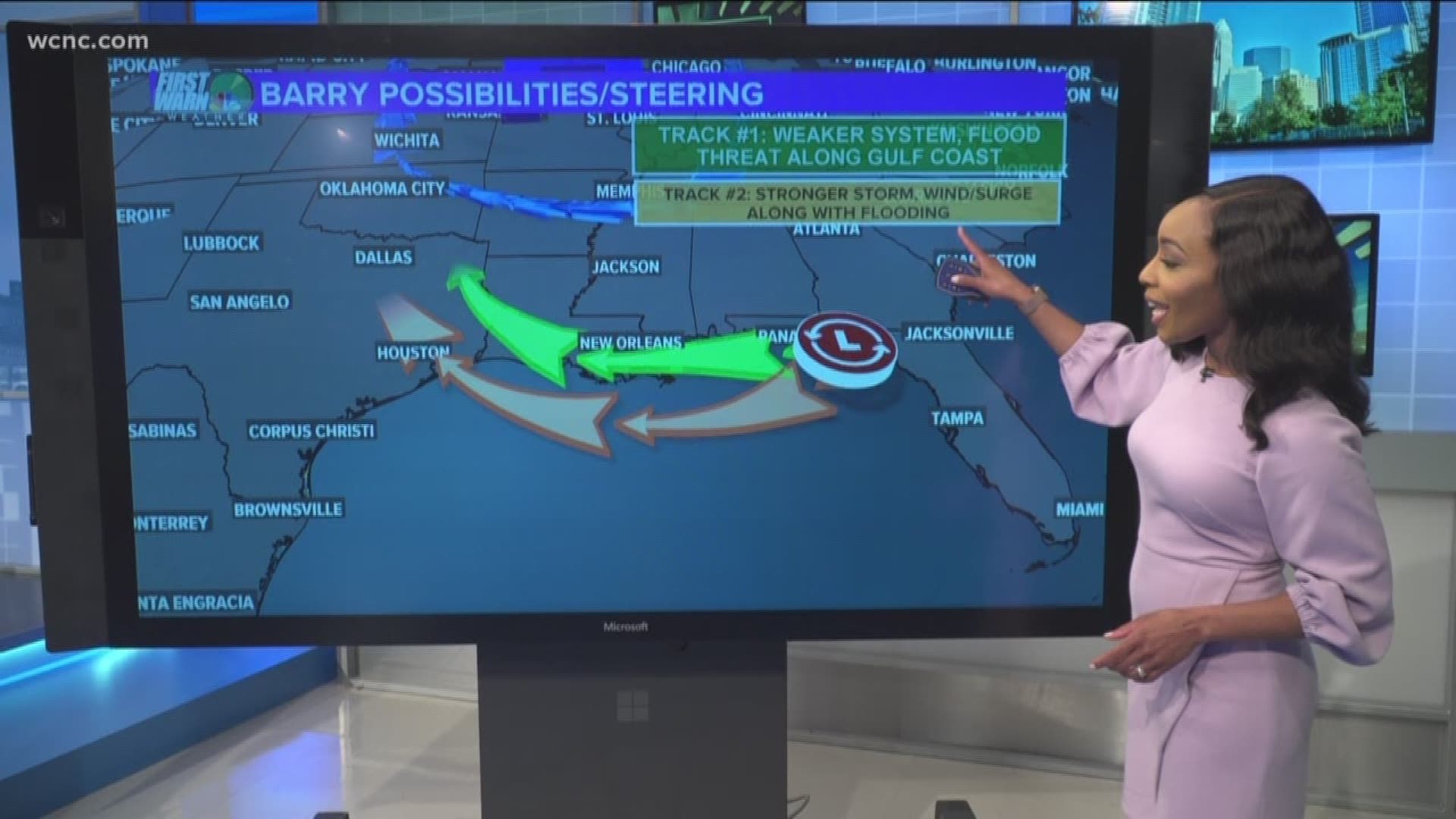 A tropical system is brewing in the Gulf of Mexico, and we could see a named system develop during the next two to five days.