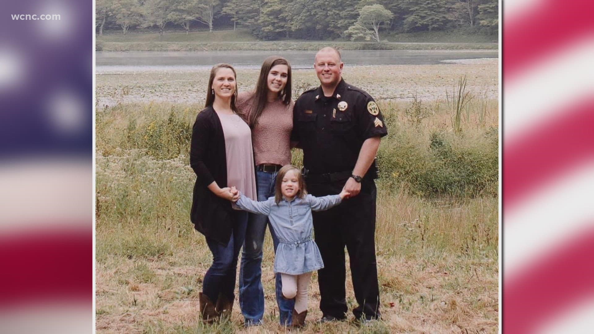 The family of a Watauga County officer killed in the line of duty will have their mortgage paid off by a nonprofit group formed in the wake of 9/11.