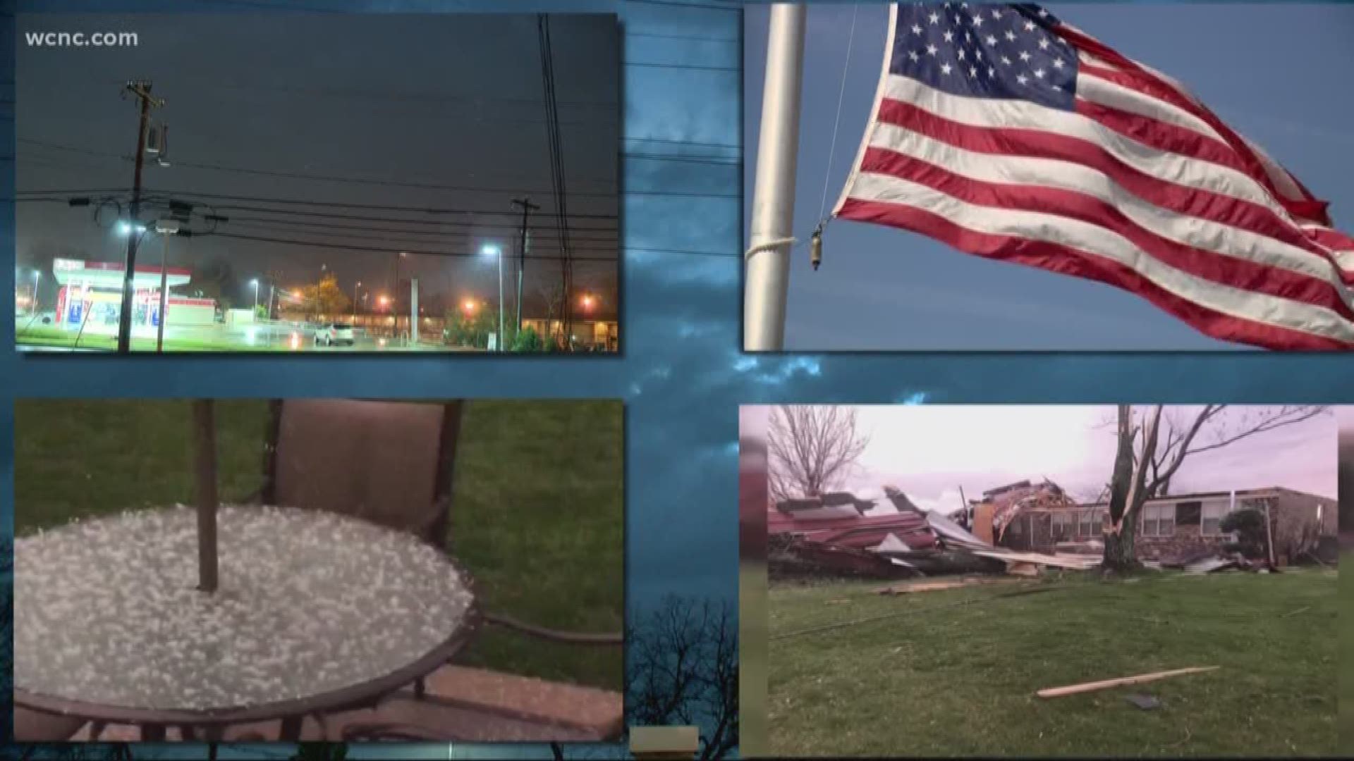 Carolina spring brings storms and pollen