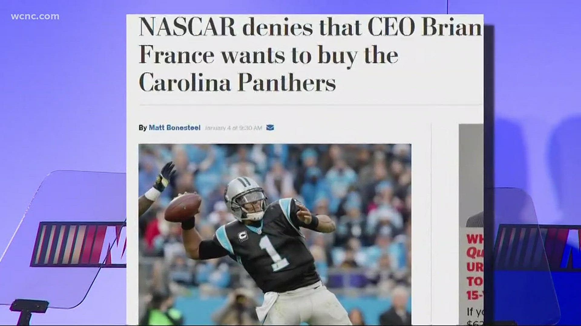 In Thursday morning?s edition of the Washington Post, the Post reported that in 2005 Magic Johnson said he talked with France about joining forces to bring a pro football team to Los Angeles.