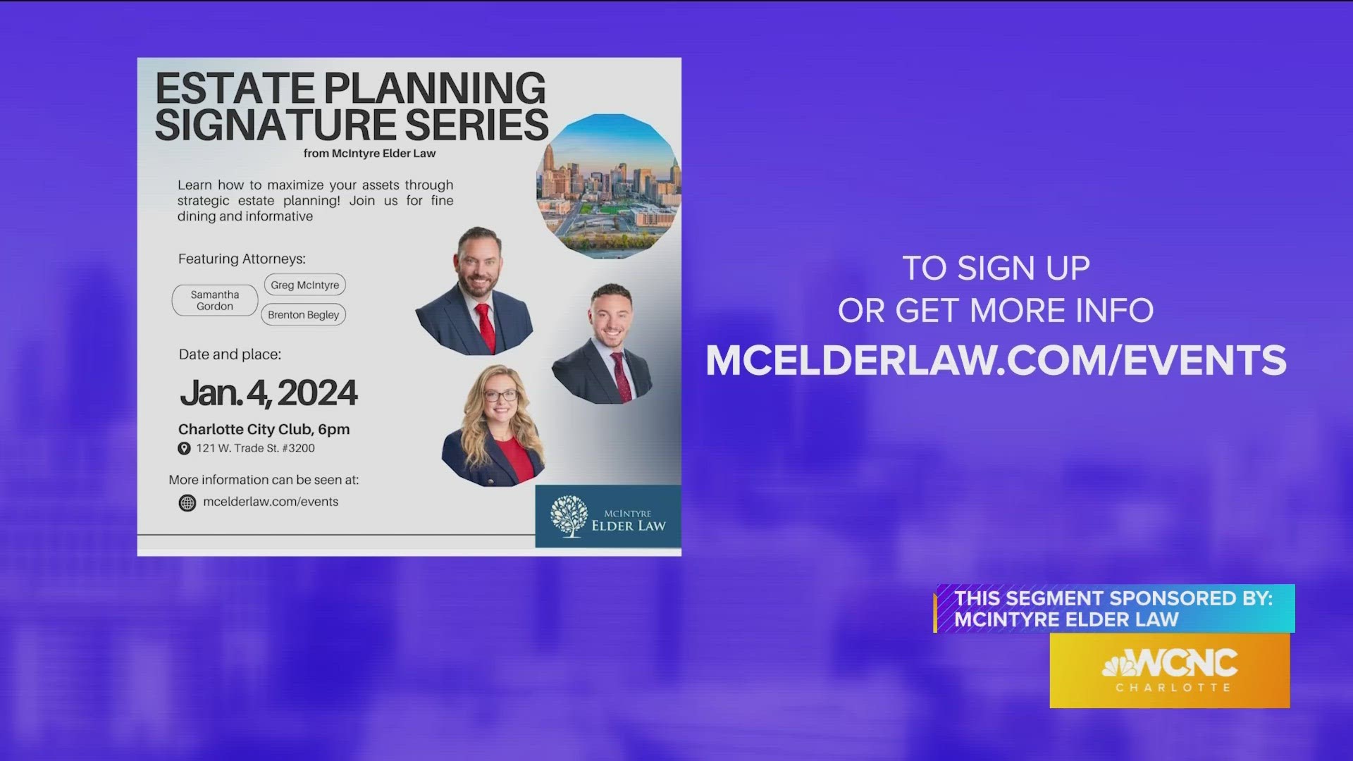 Have questions about Estate Planning? McIntyre Elder Law has you covered with their special seminar January 4th