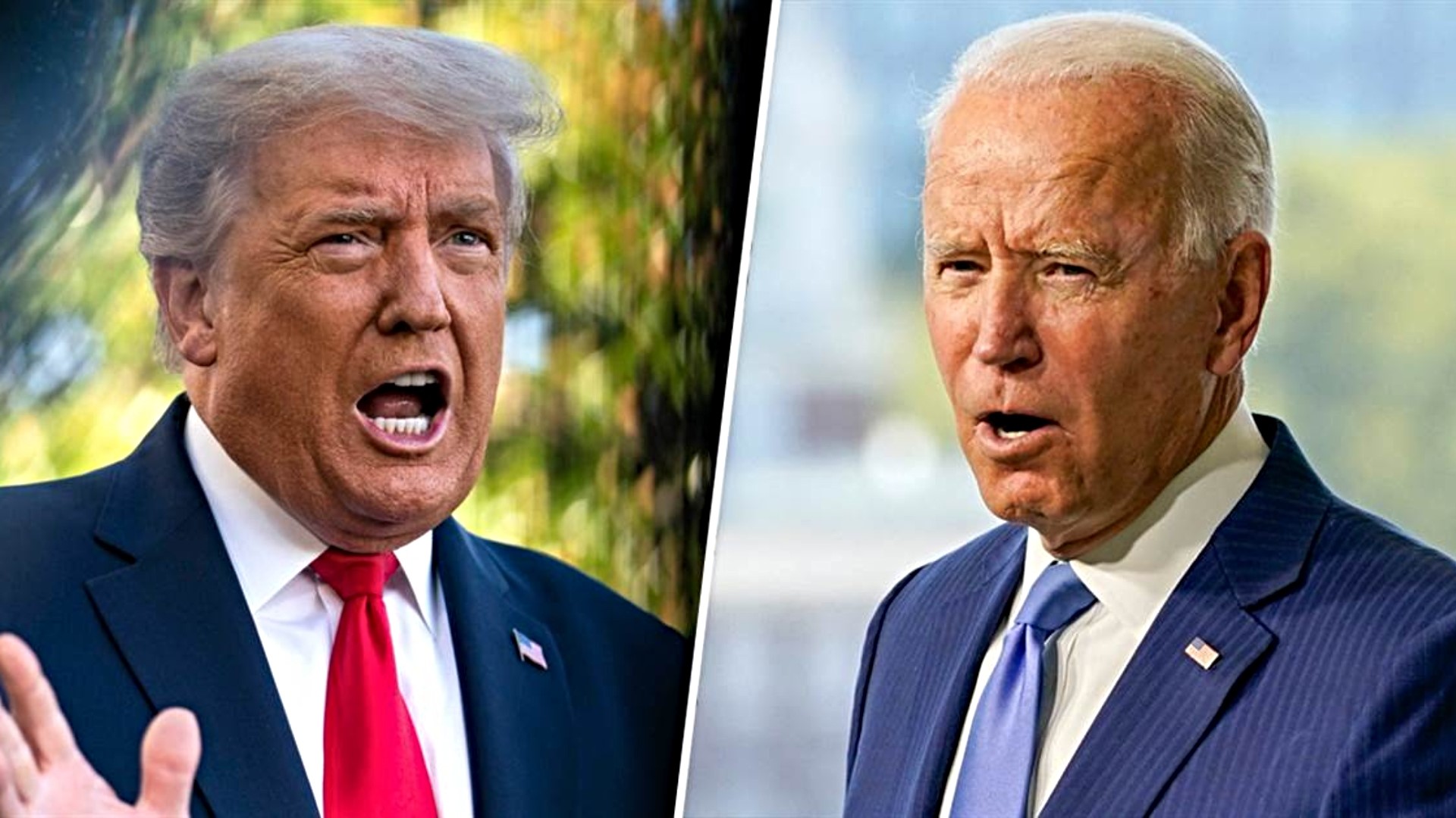 President Donald Trump held a debate on NBC after refusing to updated terms for a presidential debate against Joe Biden, who spoke on ABC instead.