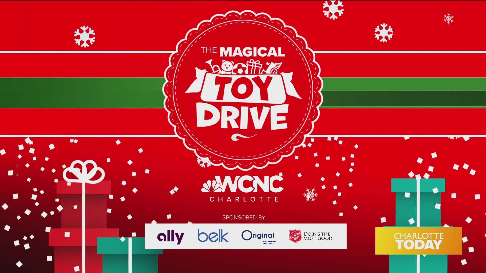 Toy drop-off bins located at all Belk stores