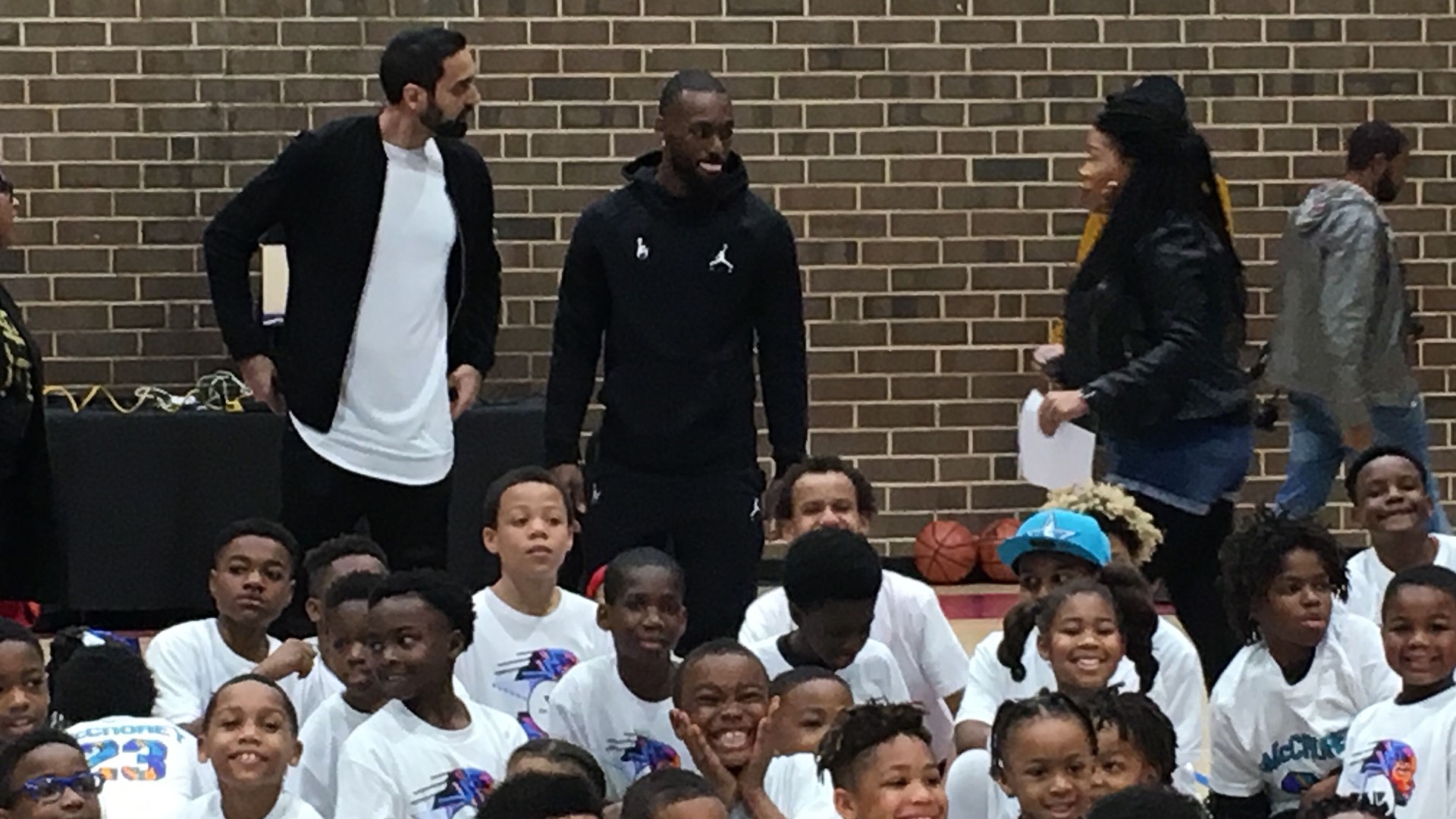 On Saturday, Kemba Walker and NBA 2K unveiled their latest basketball facility makeover at McCrorey YMCA in Charlotte.