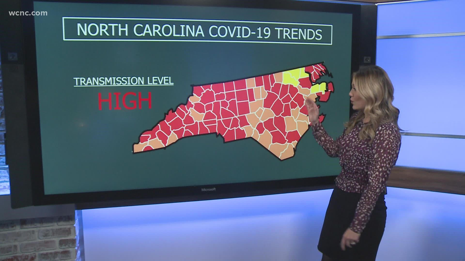 Health officials in the Carolinas are keeping an eye on COVID-19 trends as we head into the holidays.