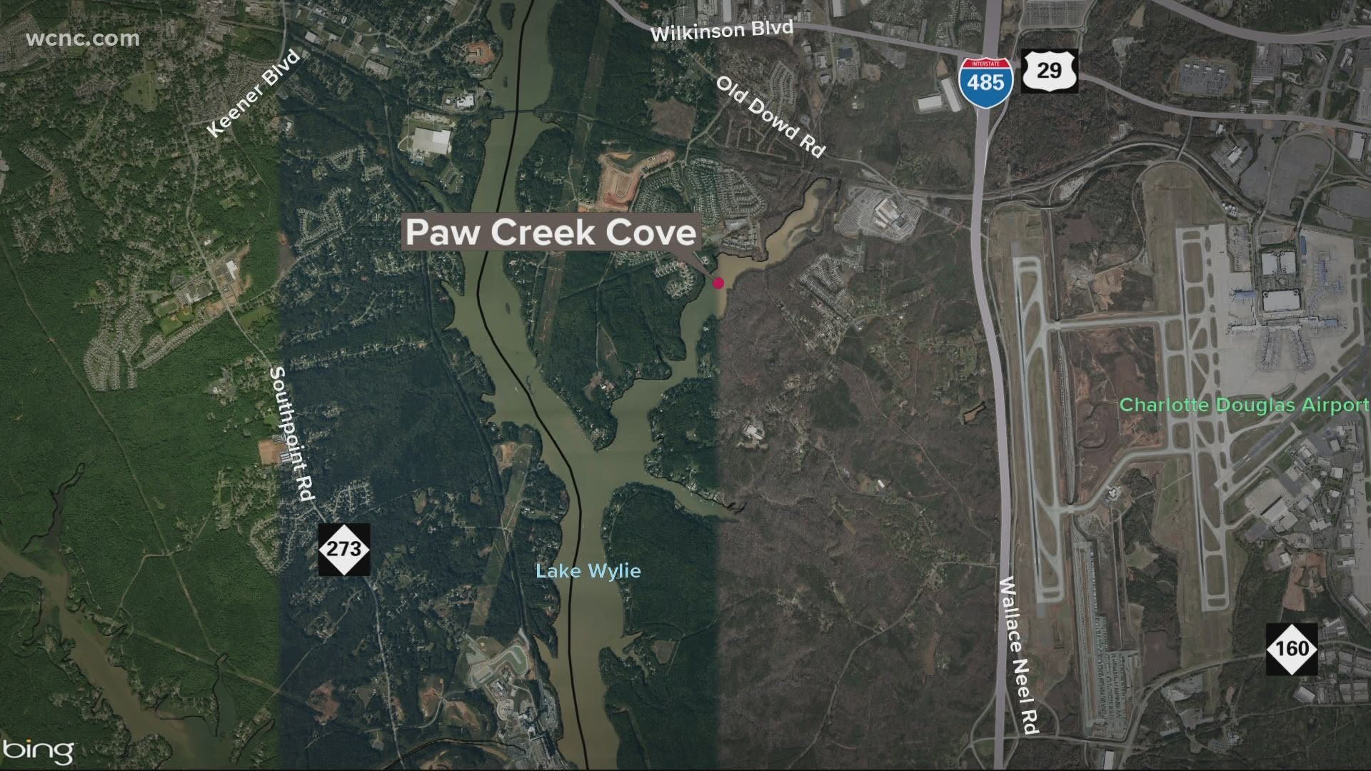 Lana Harris learns about the latest wastewater spill on lakes in the Charlotte area.