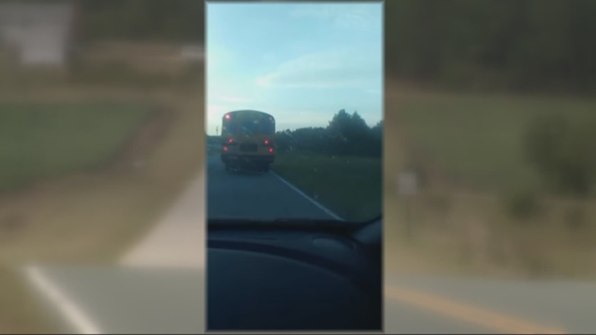 The SC bus driver has been arrested and charged