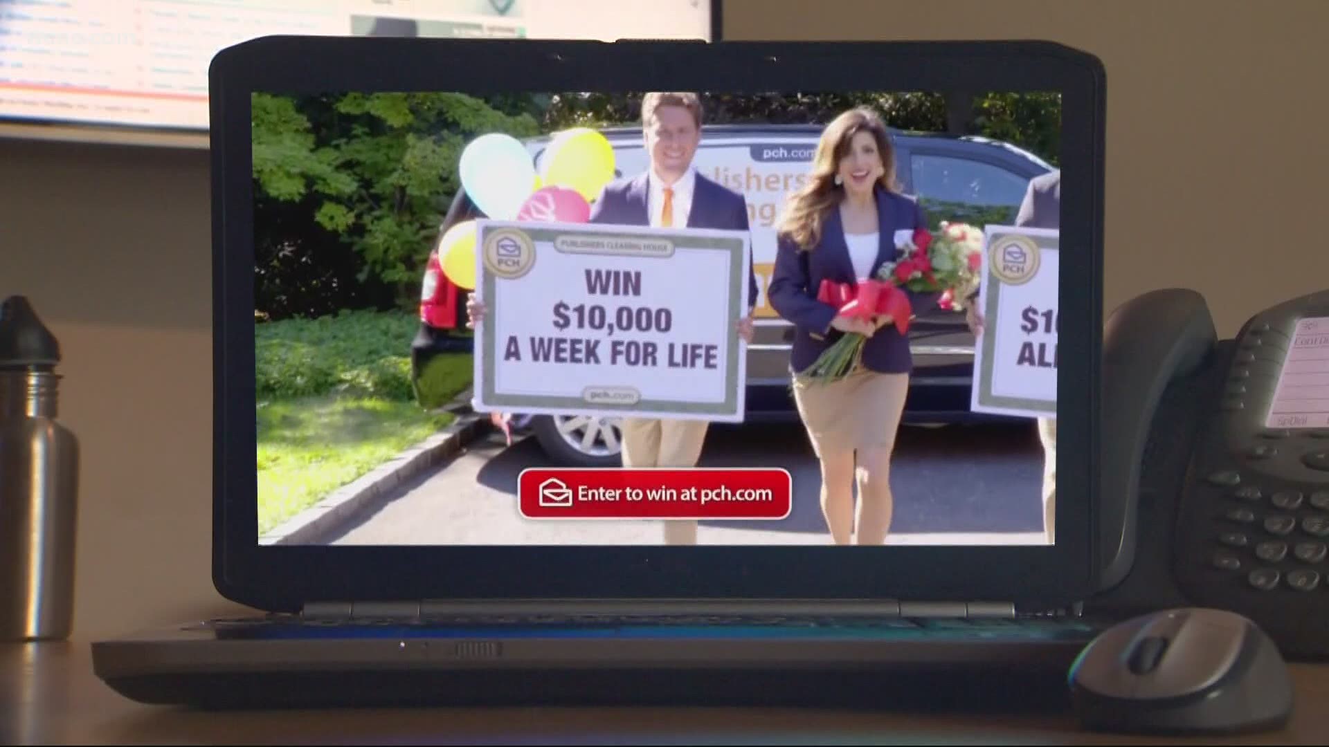 Ads are showing that many people are winning thousands of dollars from Publishers Clearing House.