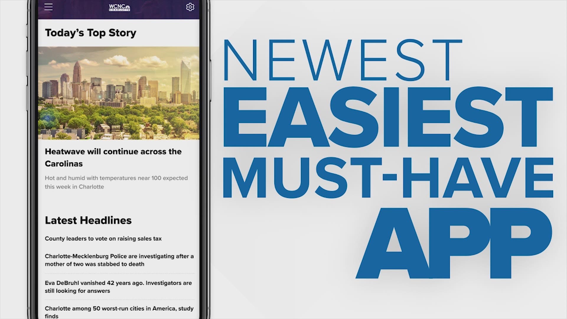 Customize the news you receive from the WCNC mobile app by setting your favorite topics.