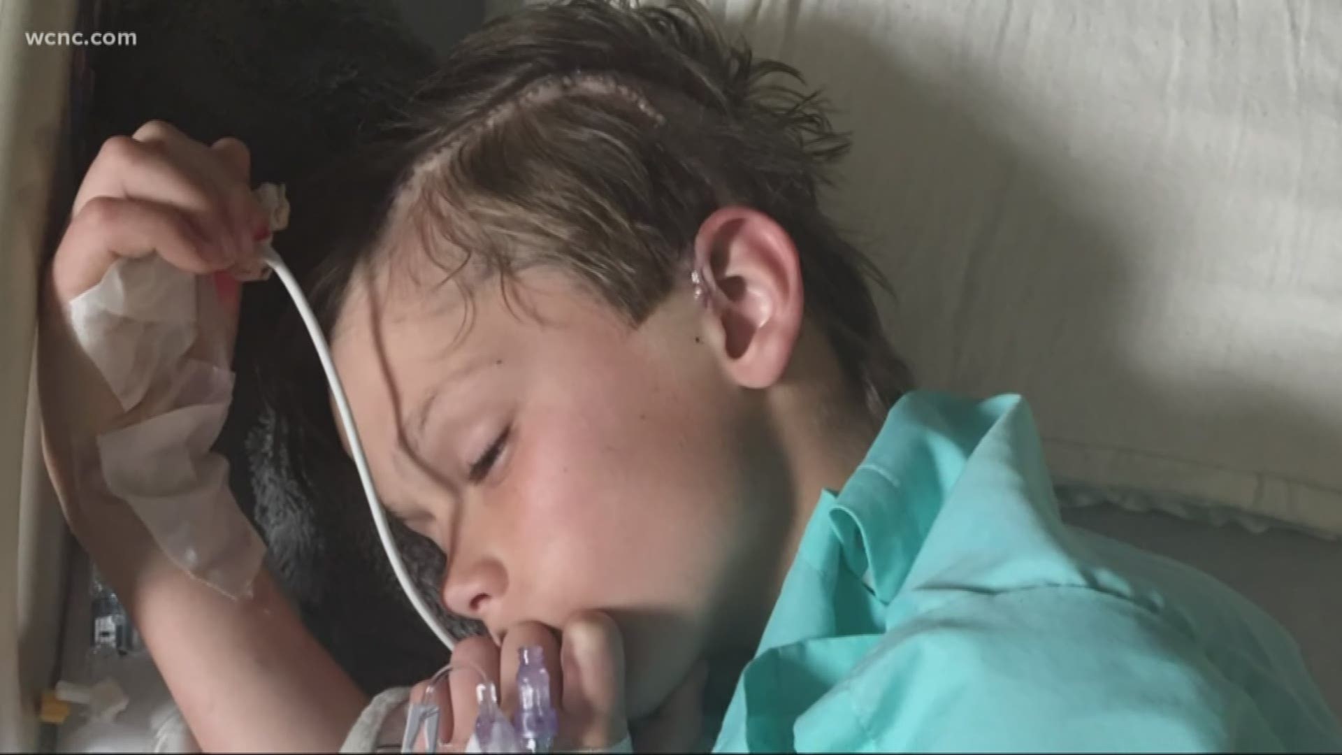 It all started last May, when Sammy began having headaches. At first, his family and doctors thought the 10-year-old was suffering from migraines.