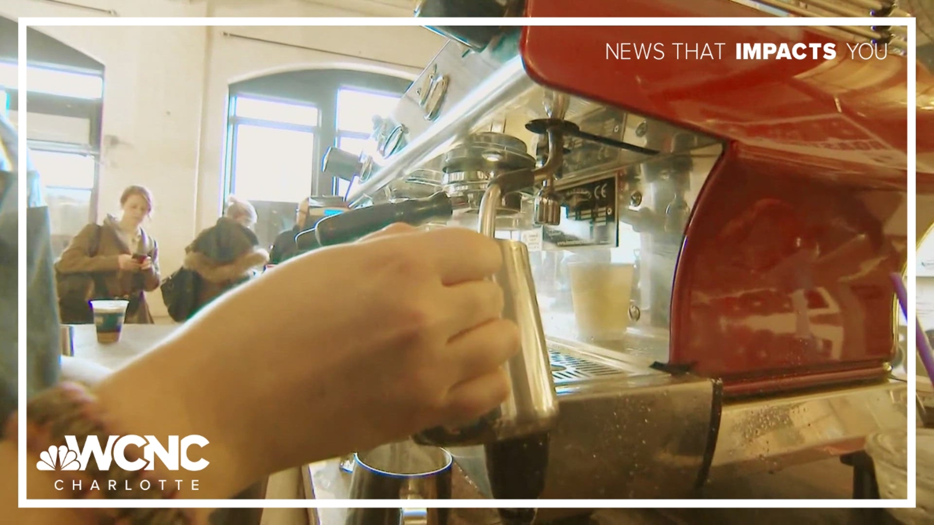 Beyond connecting over a cup of joe, it's also helping give back to those in need.
