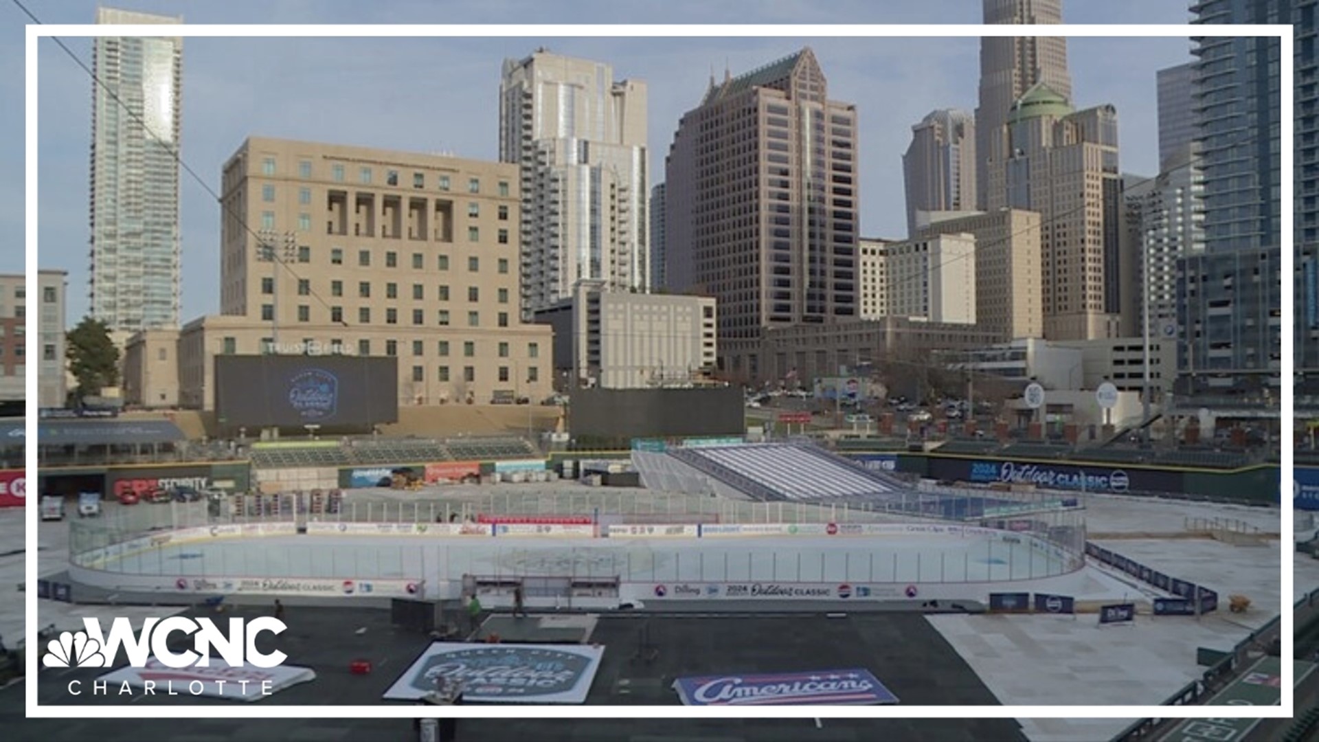 The Queen City Winter Classic will be the first outdoor hockey game in Charlotte Checkers history.