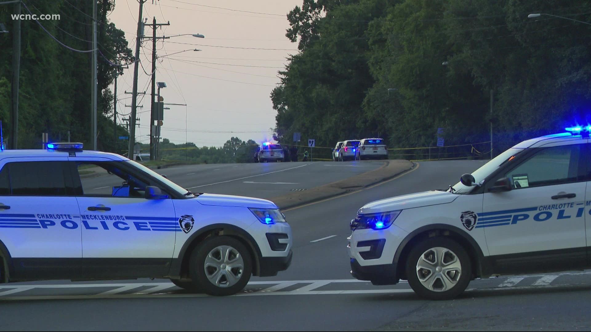 EMS crews said a vehicle hit a pedestrian who later died.