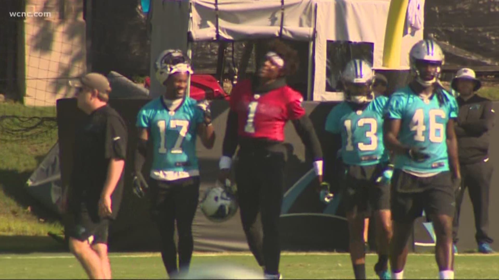 It certainly is a sign of progress that Newton is pain-free and throwing well before training camp.