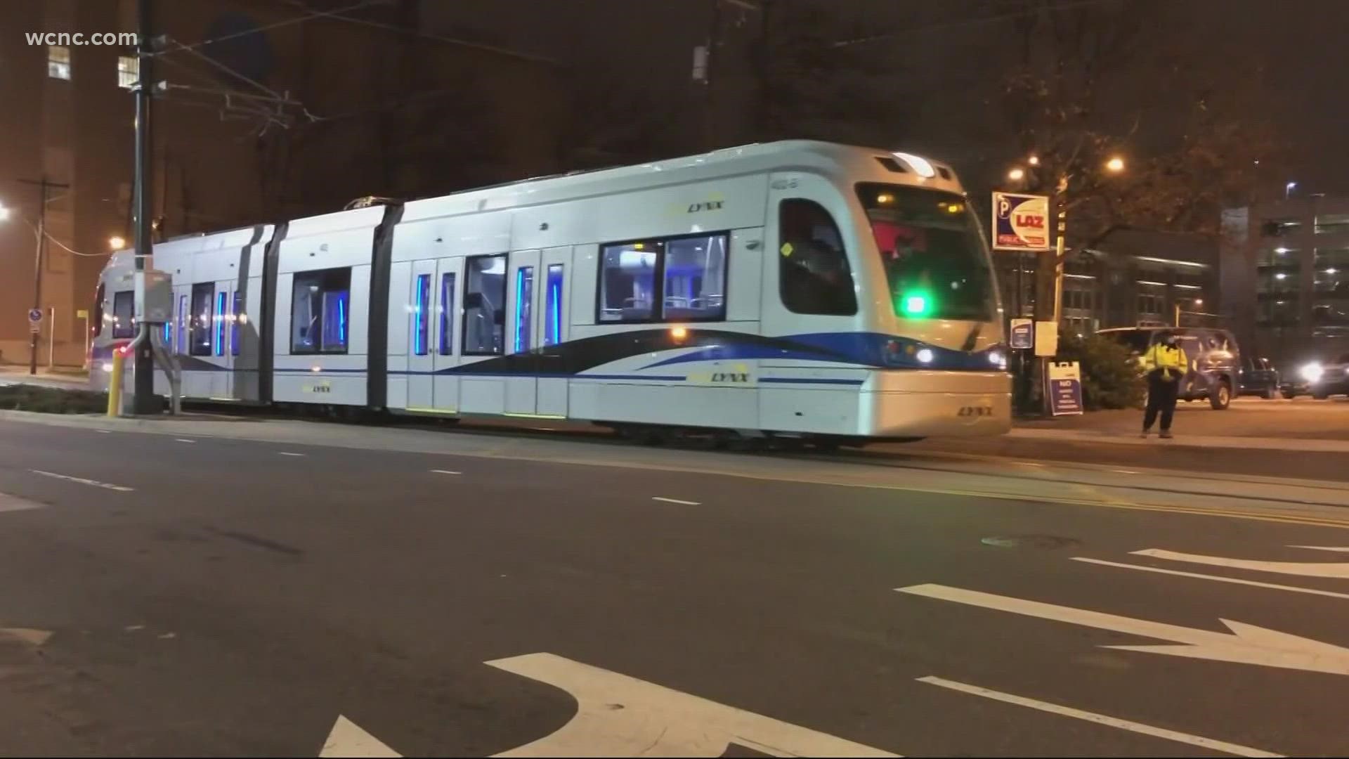 Charlotte's new gold line extension will officially be ready to take passengers Monday.