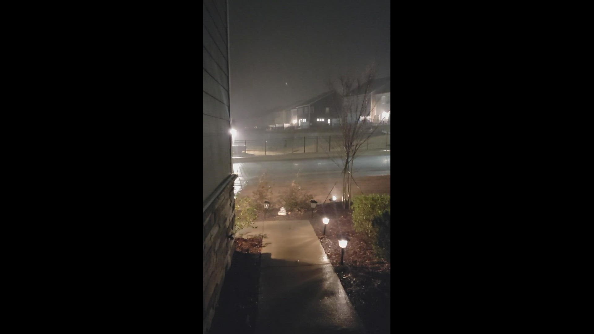 Heavy wind and rain in Fort Mill, SC
Credit: WCNC Charlotte viewer Jorge