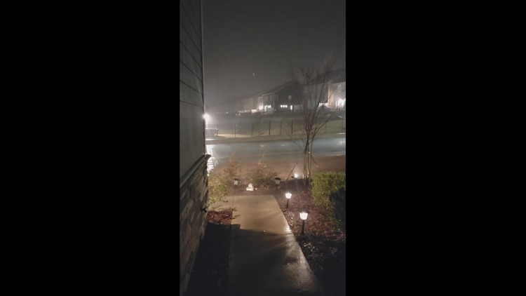Heavy wind and rain in Fort Mill, SC