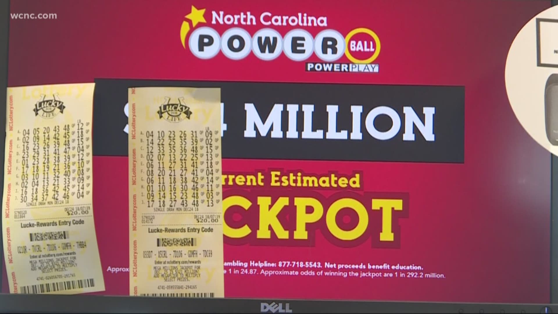 The next Mega Millions drawing will take place on December 25, with a jackpot estimated at $321 million.