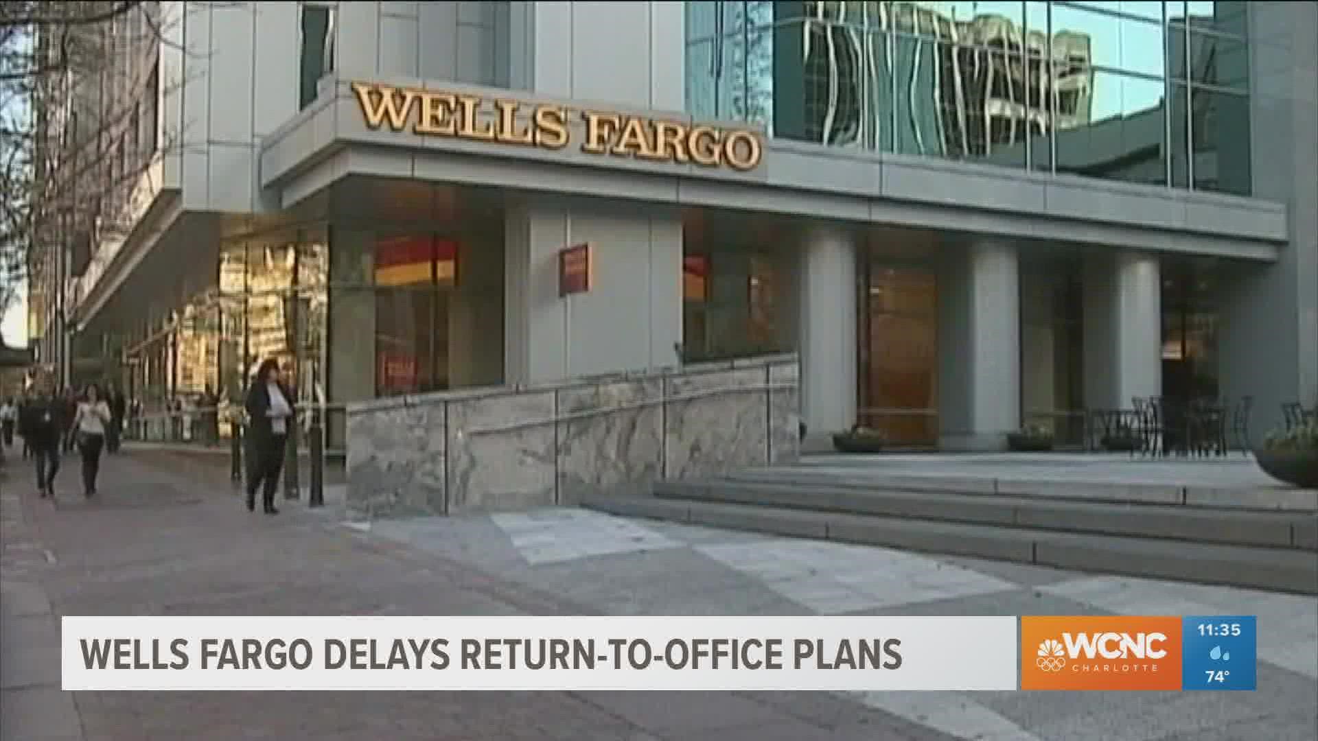 This is the second time one of Charlotte's largest employers has pushed back its plans.