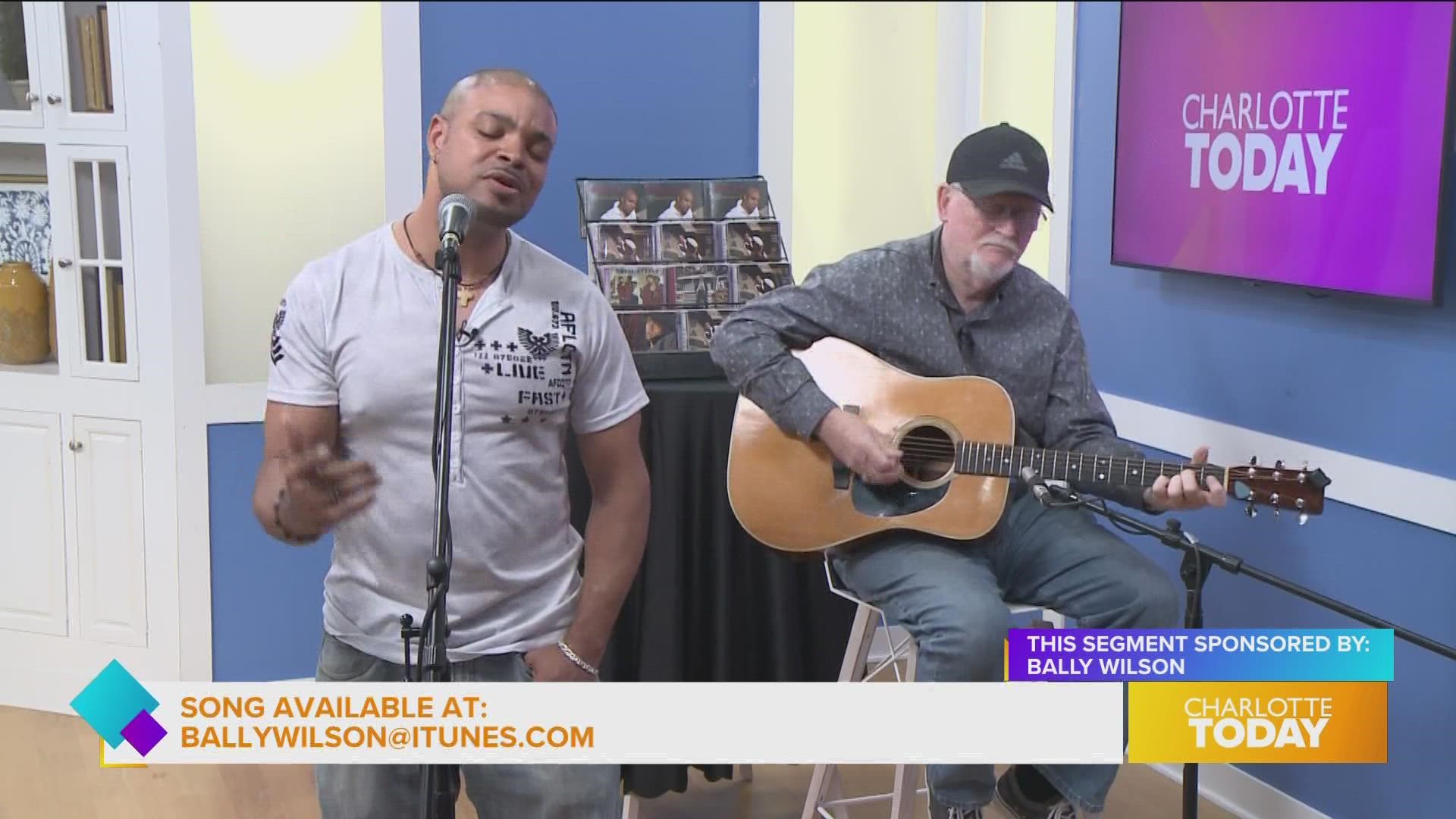 Bally Wilson performs on Charlotte Today