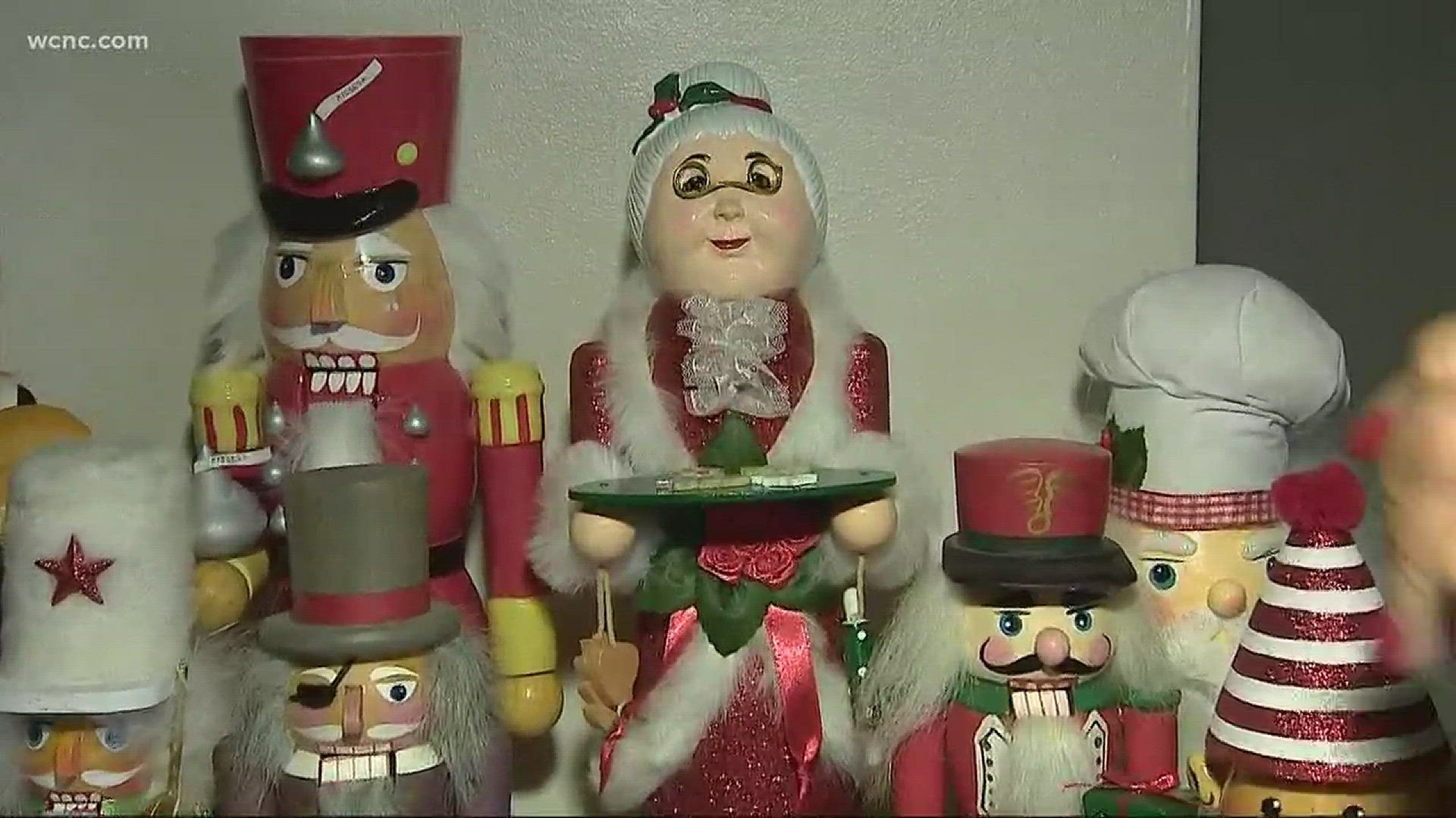 A local 93-year-old woman is proving that she's nuts about the holidays.