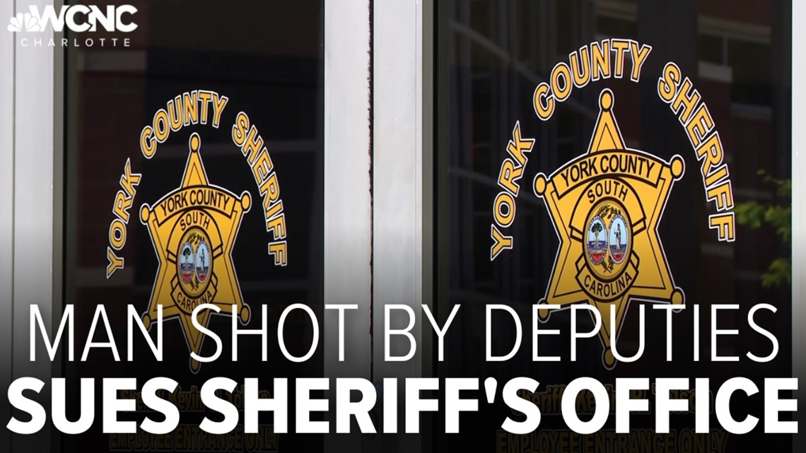 Man shot by deputies sues  York County Sheriff's Office