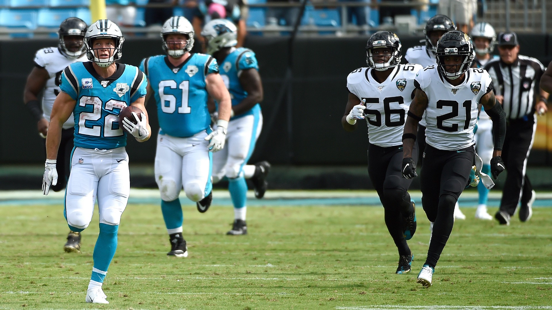 The Carolina Panthers improved to 3-2 on the season with an exciting 34-27 win over the Jacksonville Jaguars Sunday.