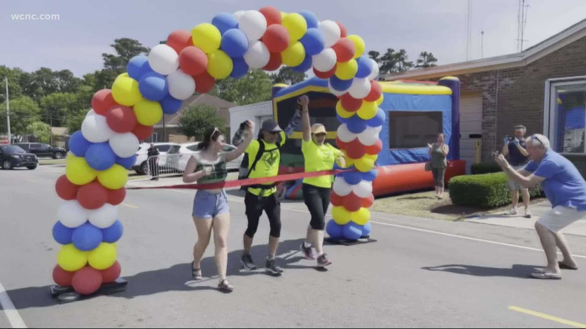A Charlotte man completed a 750-mile ultra-marathon to raise awareness for autism.