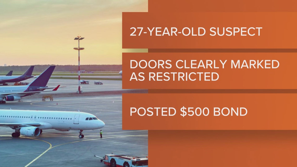 Virginia Beach Man Arrested for Trespassing at Charlotte Douglas Airport Tarmac