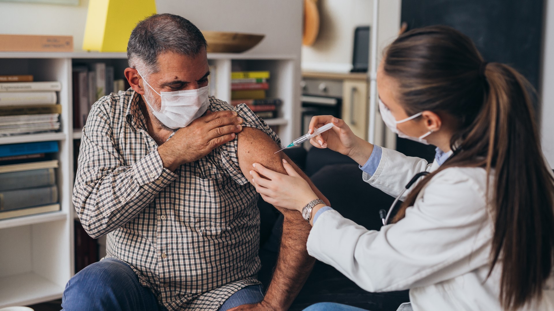 With flu season right around the corner, many have been asking if it's safe to get the COVID-19 shot and the flu shot together.