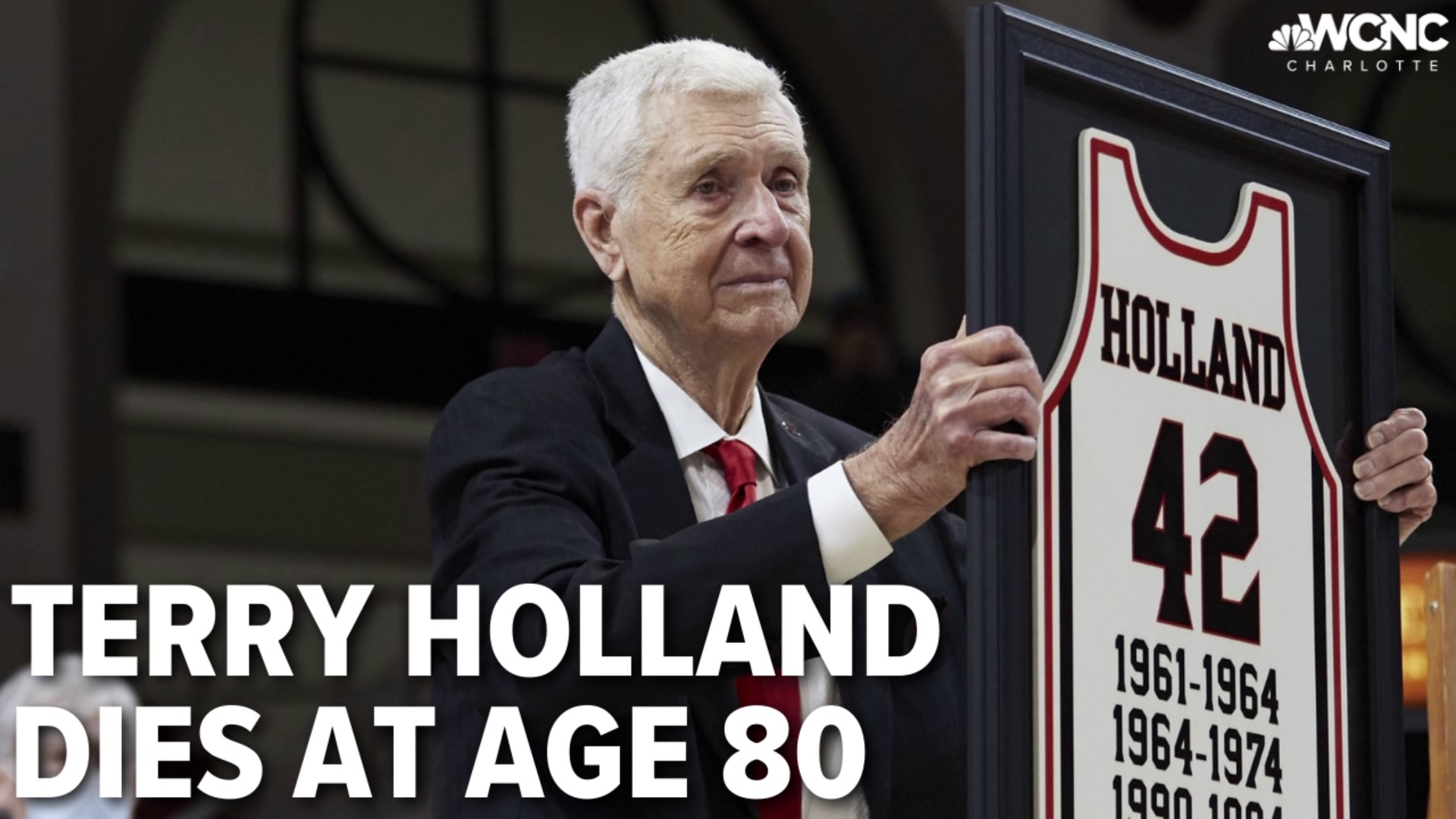Former Davidson player, coach and athletics director Terry Holland has passed away at 80.