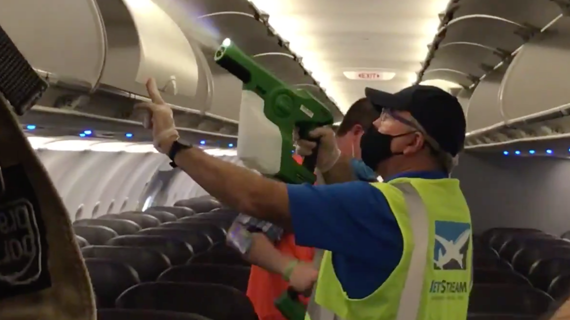 Here's how airlines are cleaning their aircrafts